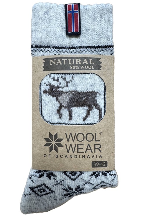 Kuschelsocken 80% Lammwolle von WOOLWEAR of Scandinavia