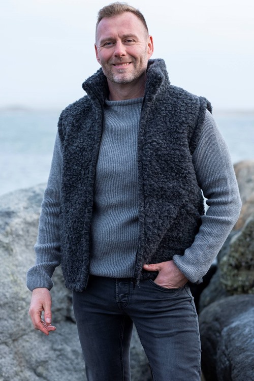 Warme Wollweste aus 100% merino wolle von WOOLWEAR of Scandinavia