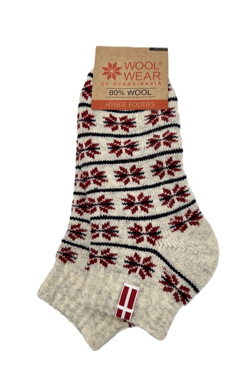 Dänische Knöchelsocken aus 80% wolle von WOOLWEAR of Scandinavia