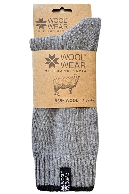 Dänische Kuschelsocken aus 65% Lammwolle von WOOLWEAR of Scandinavia